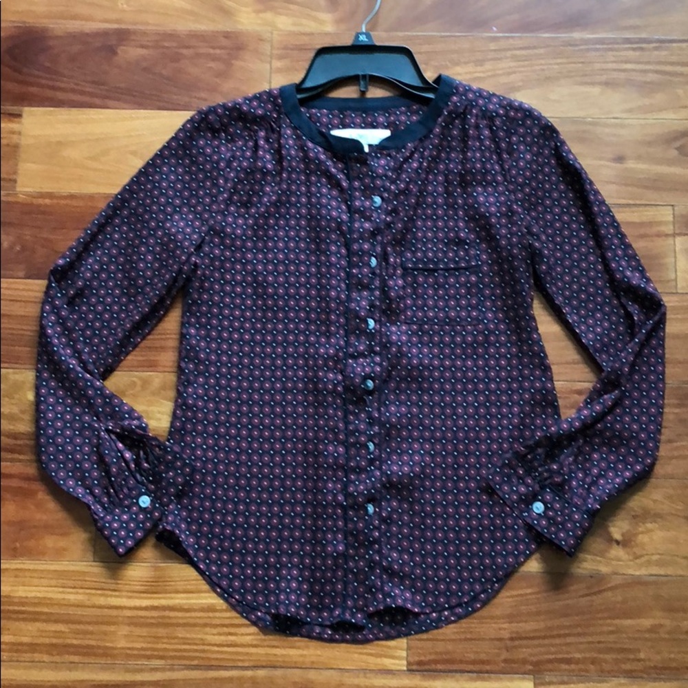 Like new! Loft XXSP button down top!